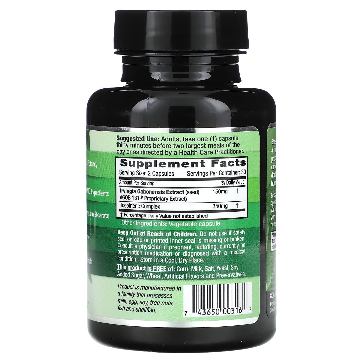 Emerald Laboratories African Mango Dietary Supplement for Weight Loss - Image 2