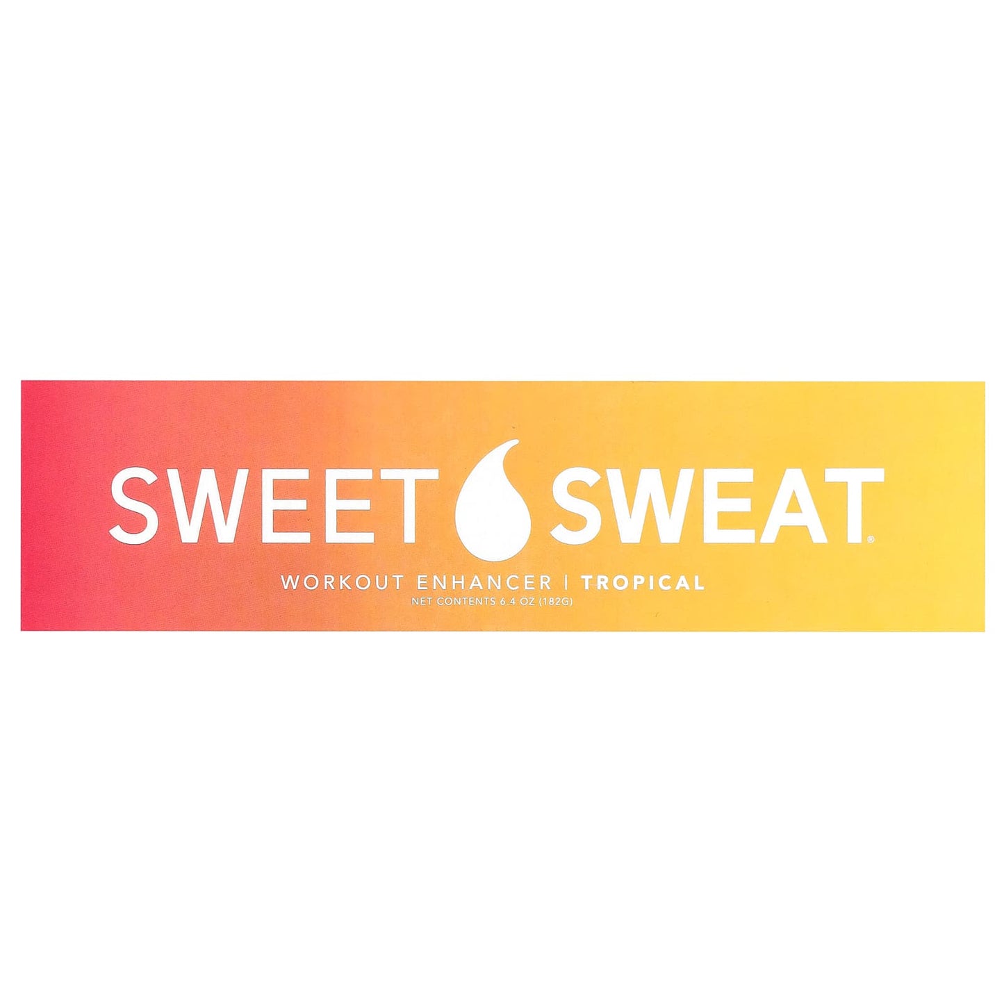 Sports Research, Sweet Sweat®, Workout Enhancer, Tropical, 6.4 oz (182 g) - Image 2