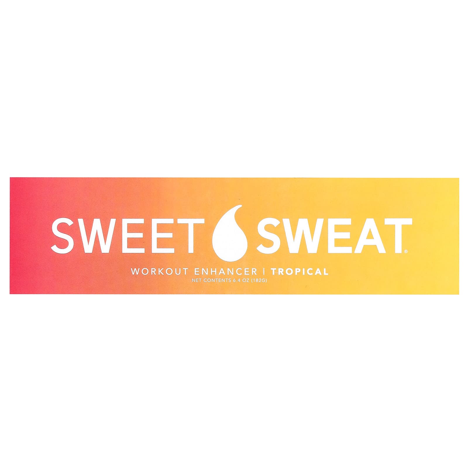 Sports Research, Sweet Sweat®, Workout Enhancer, Tropical, 6.4 oz (182 g) - Image 2