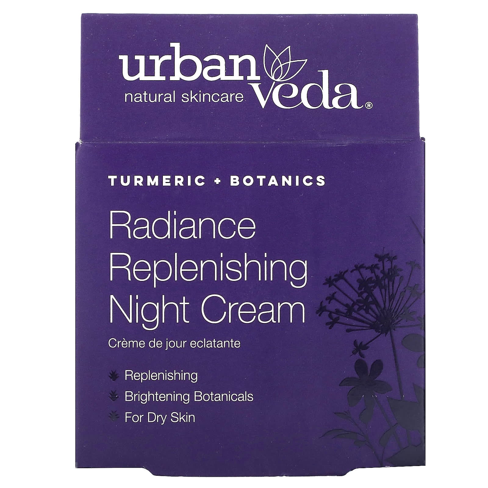 Urban Veda, Radiance Replenishing Night Cream, For Dry Skin, 1.7 fl oz (50 ml) - Image 2