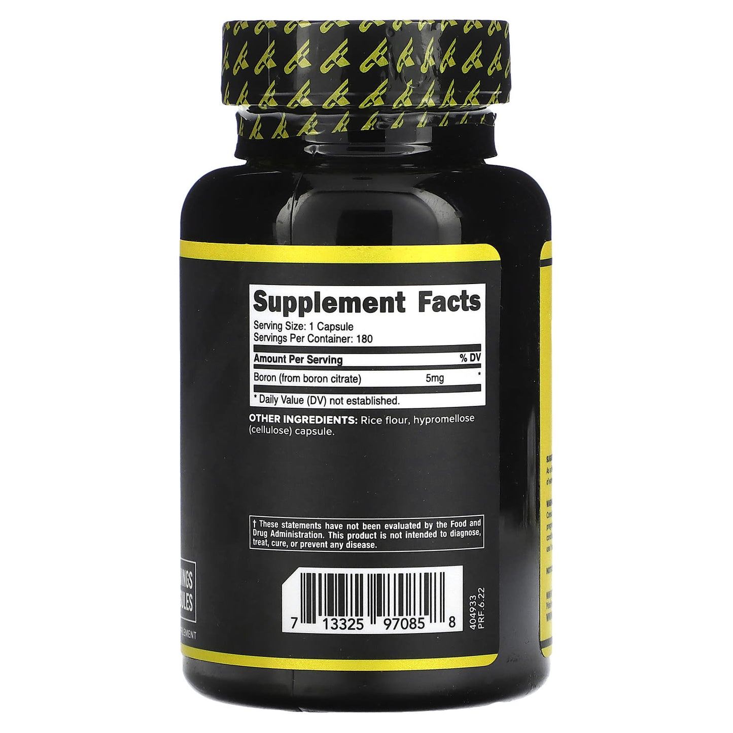 Primaforce, Boron, 5 mg , 180 Capsules - Image 2