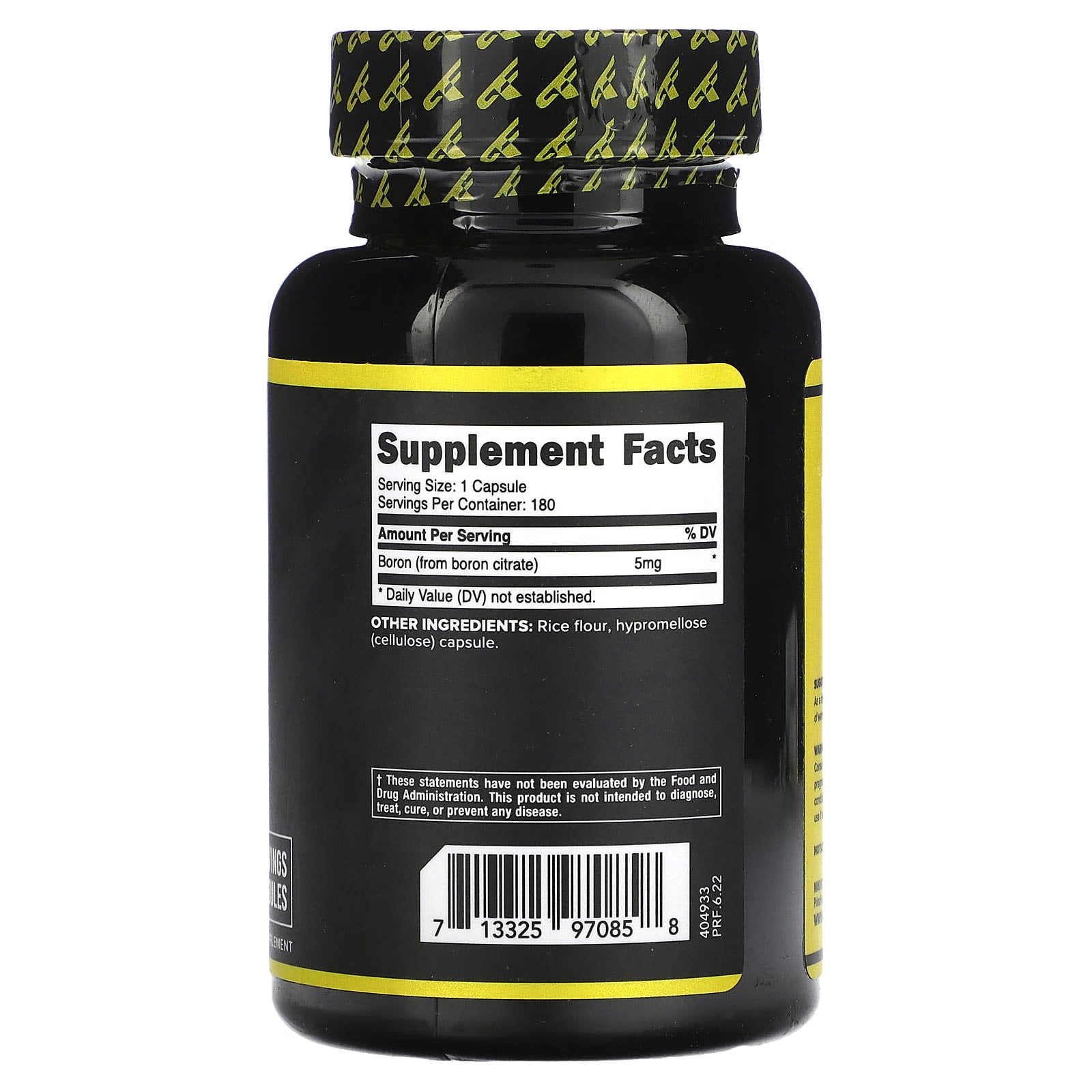 Primaforce, Boron, 5 mg , 180 Capsules - Image 2