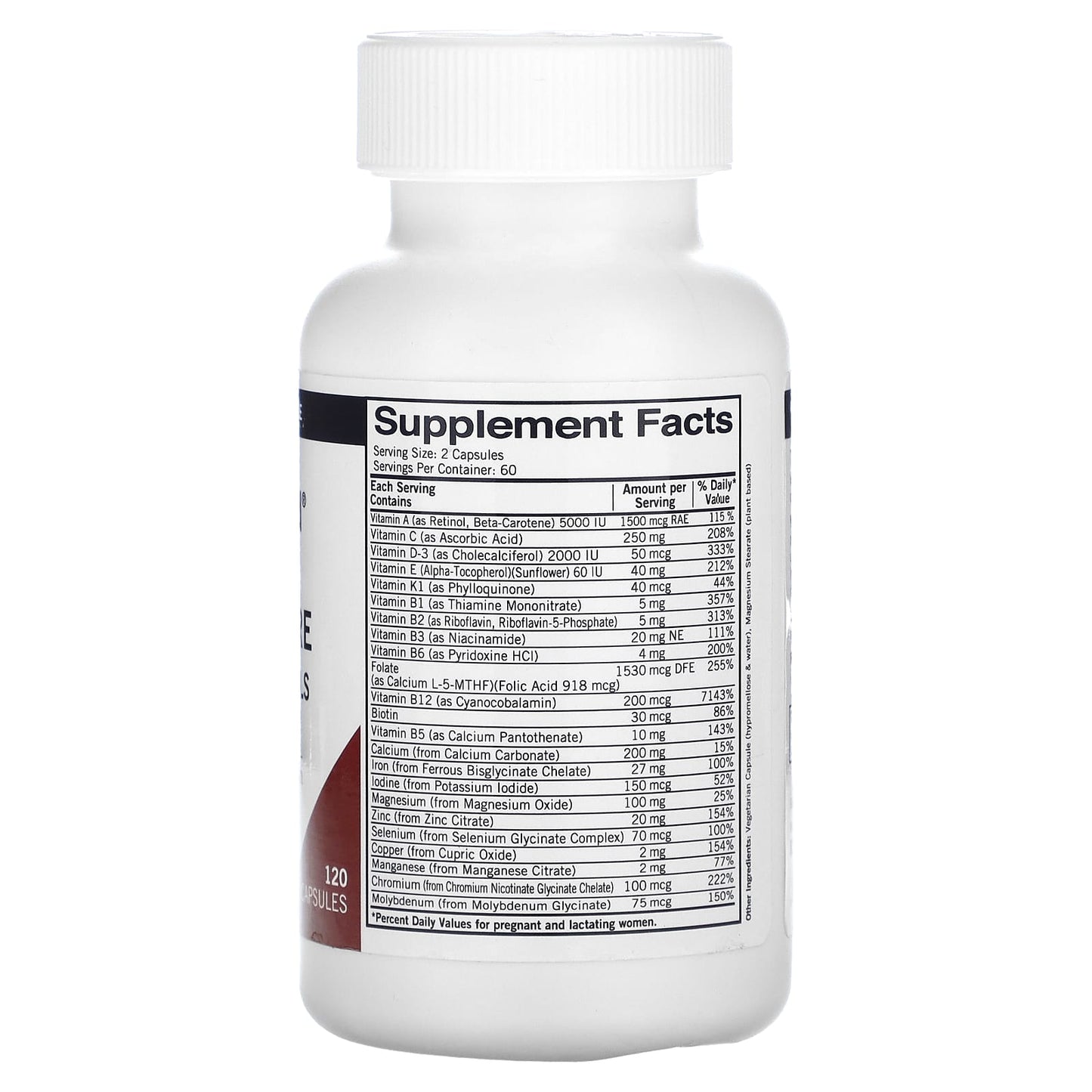 Kirkman Labs, Prenatal Advanced Care, 120 Capsules - Image 2