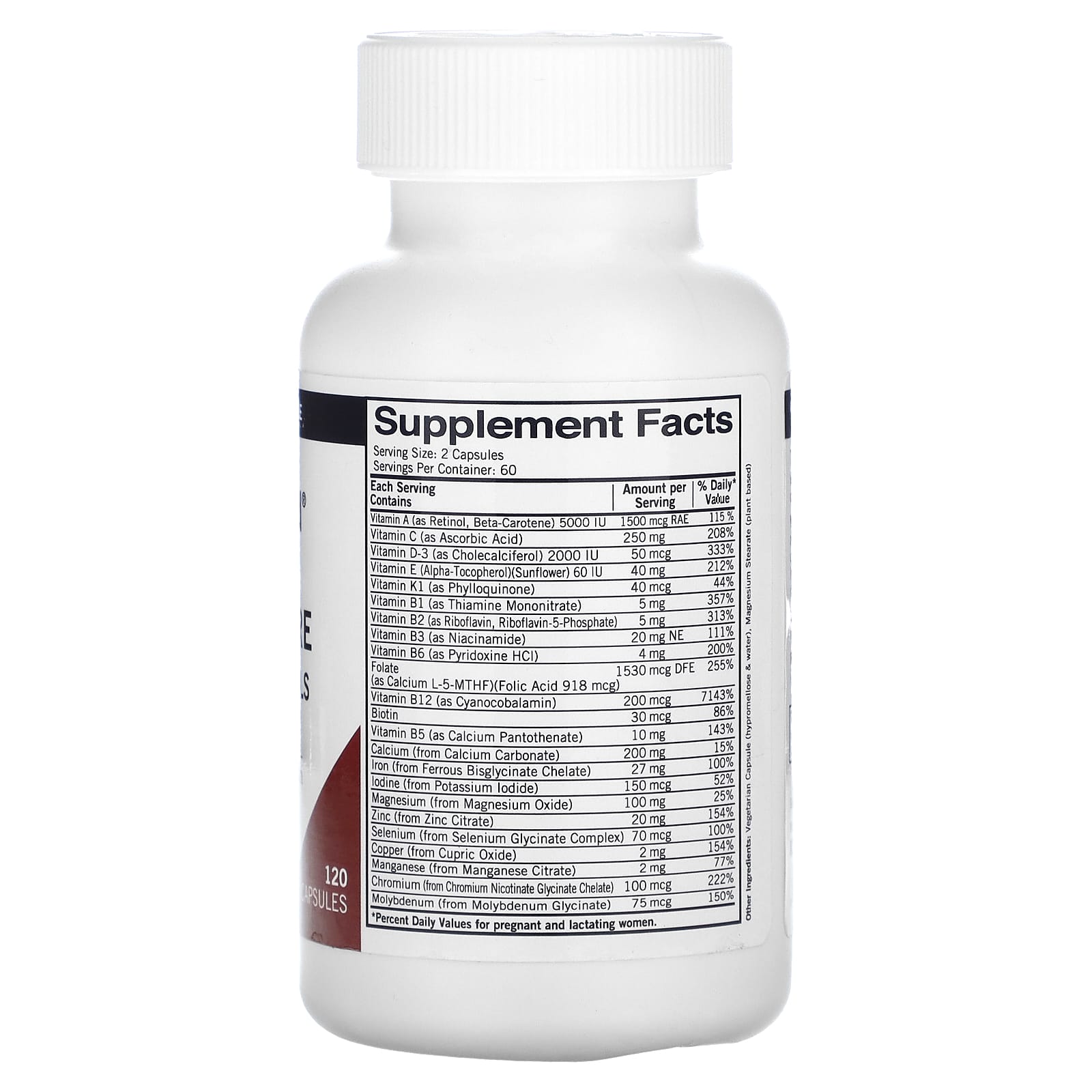 Kirkman Labs, Prenatal Advanced Care, 120 Capsules - Image 2