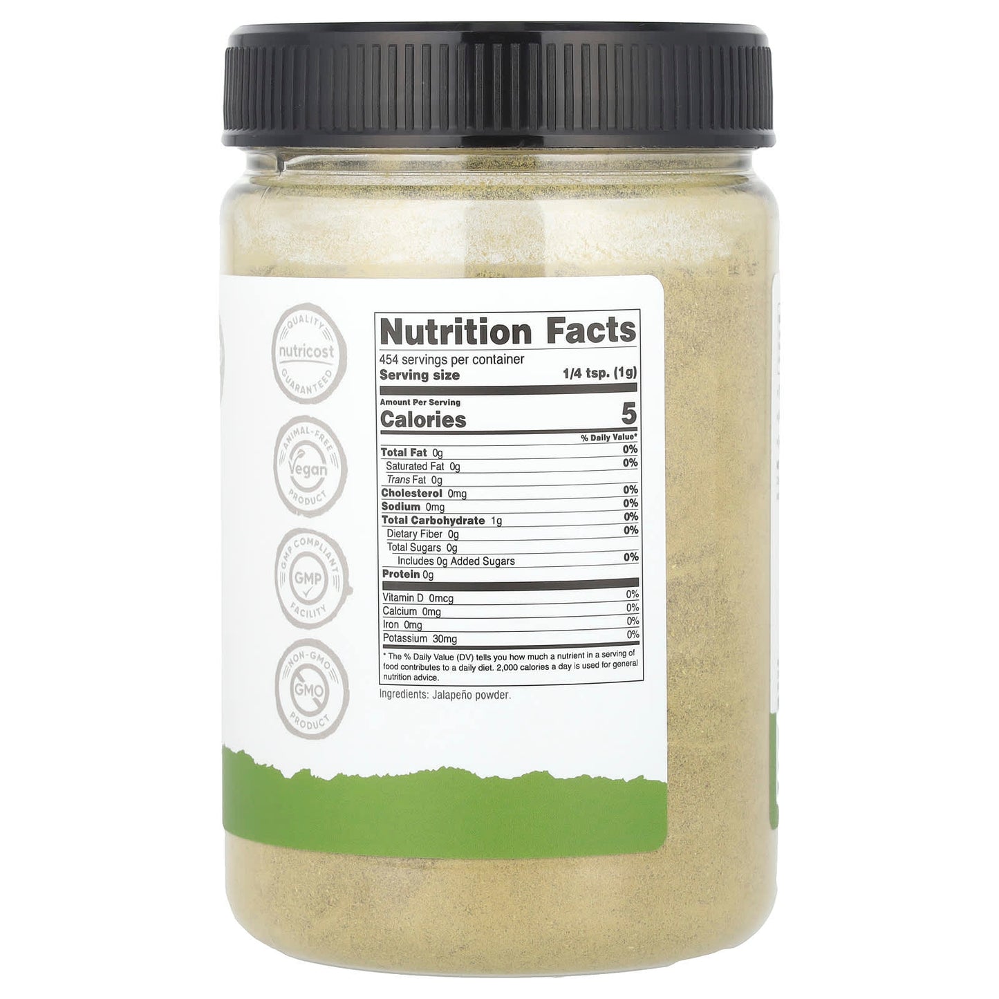 Nutricost, Pantry, Jalapeno Powder, 16.2 oz (454 g) - Image 2