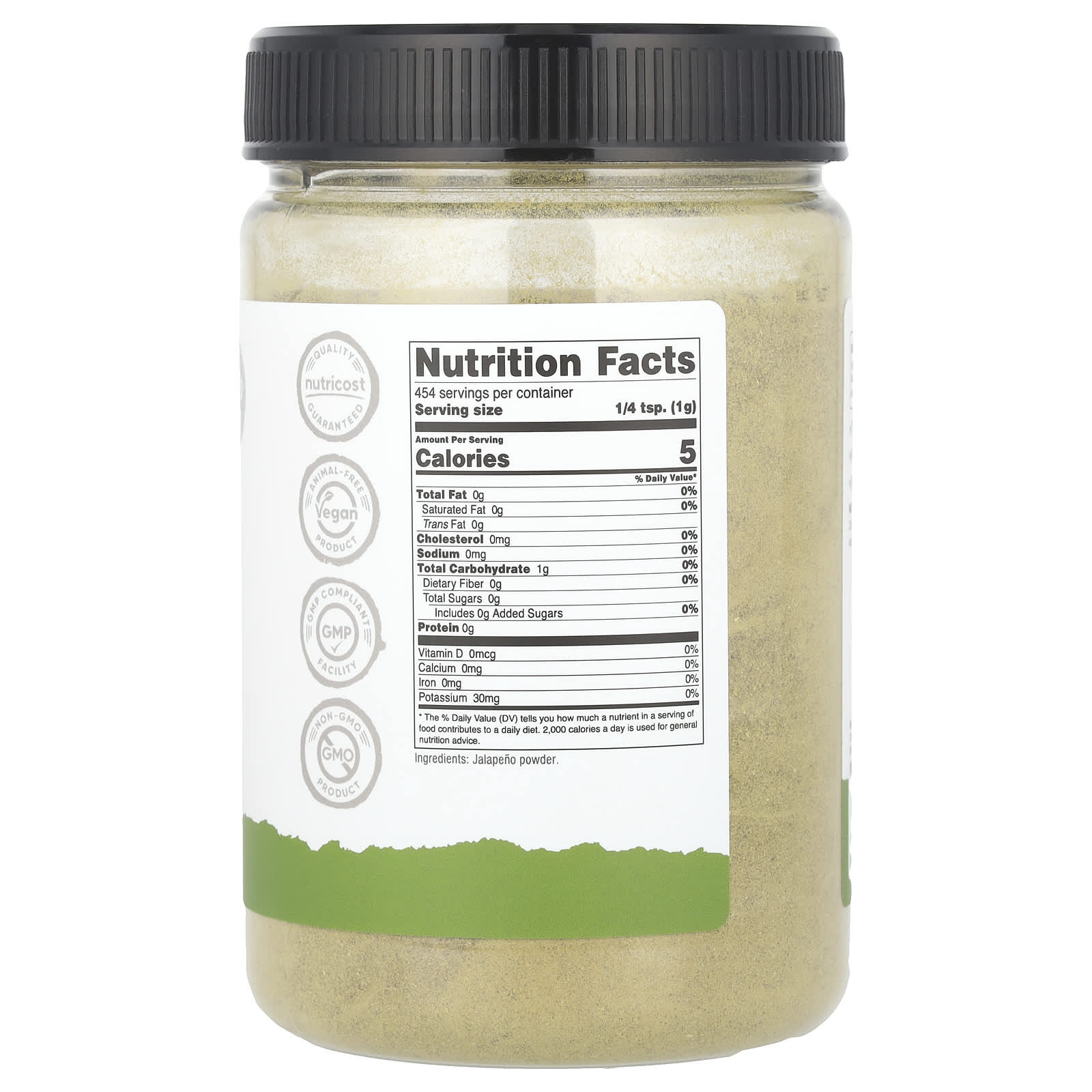 Nutricost, Pantry, Jalapeno Powder, 16.2 oz (454 g) - Image 2