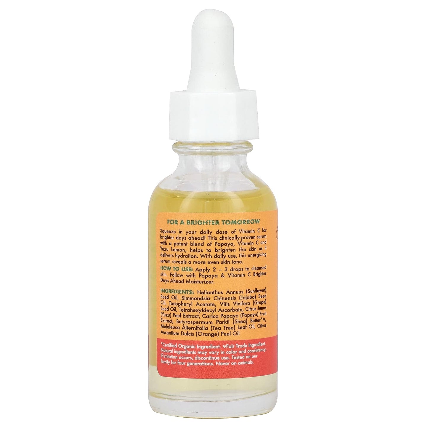 SheaMoisture, Brighter Days Ahead Serum, 1 fl oz (29 ml) - Image 2