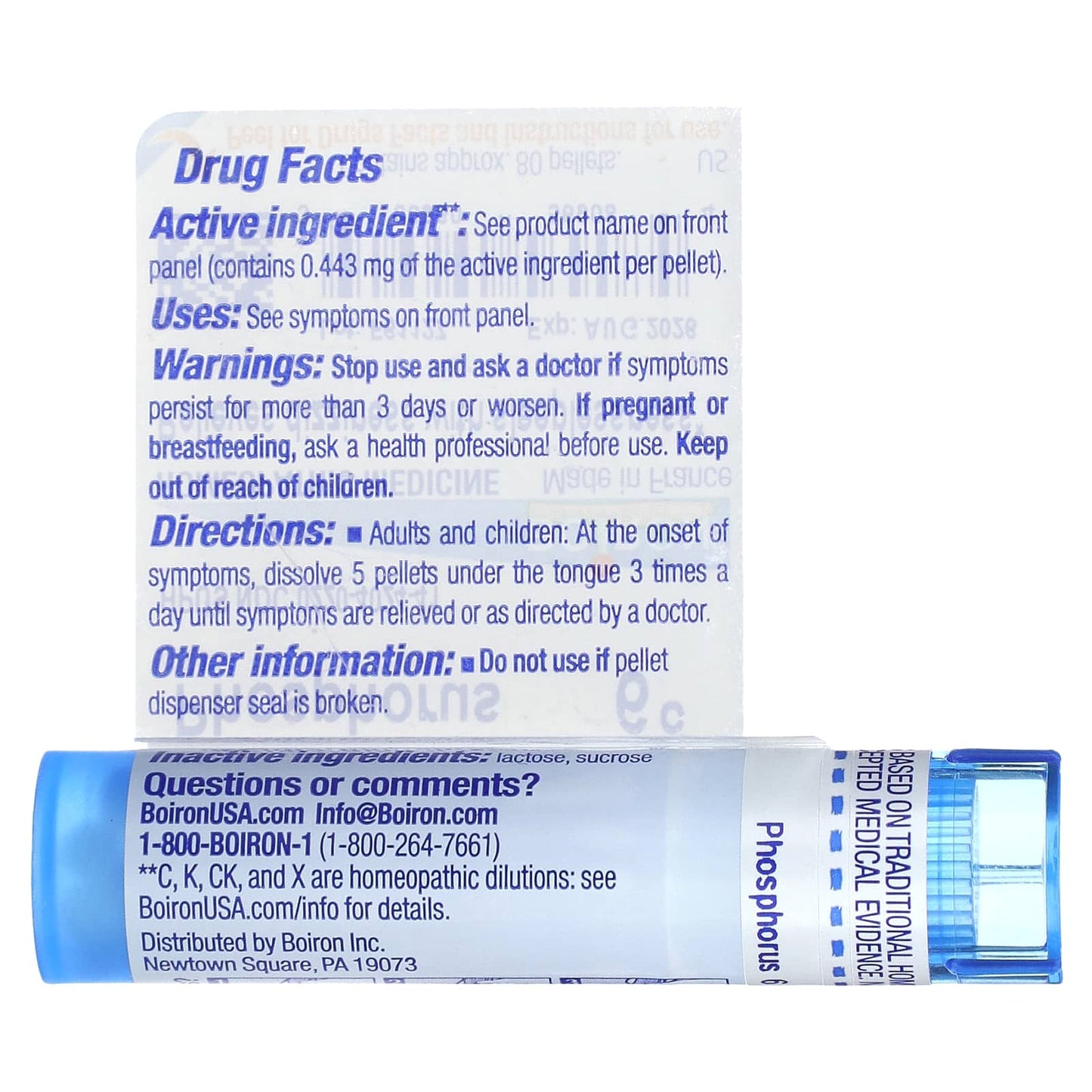 Natural Sleep Aid with Phosphorus 6C Homeopathic Medicine - Image 2