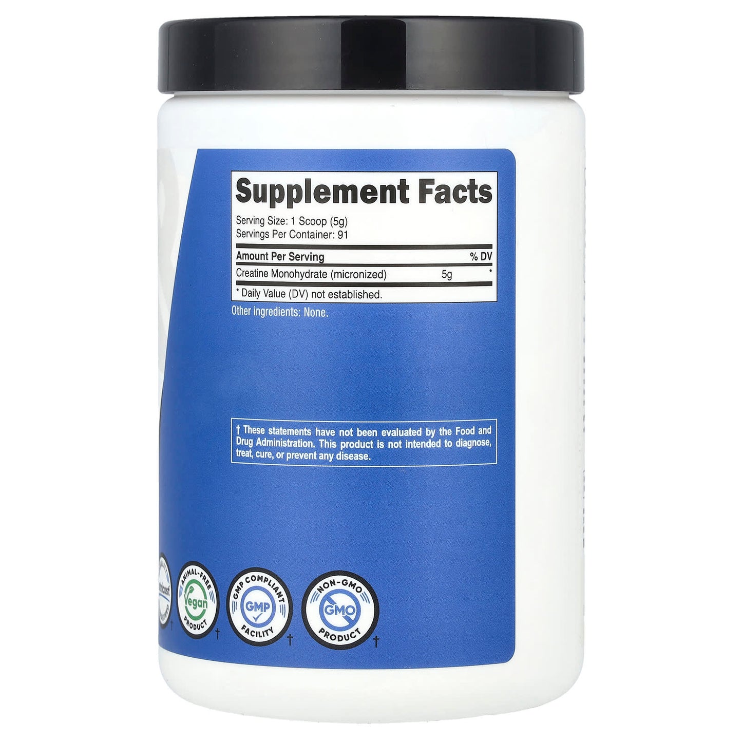 Nutricost, Performance, Creatine Monohydrate, Unflavored, 1 lb (454 g)