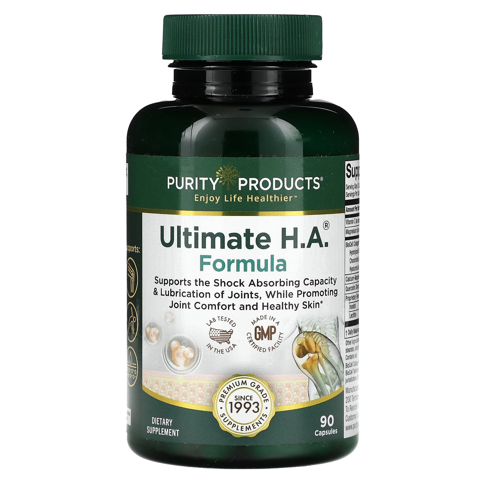 Purity Products, Ultimate H.A. Formula, 90 Capsules - Image 1