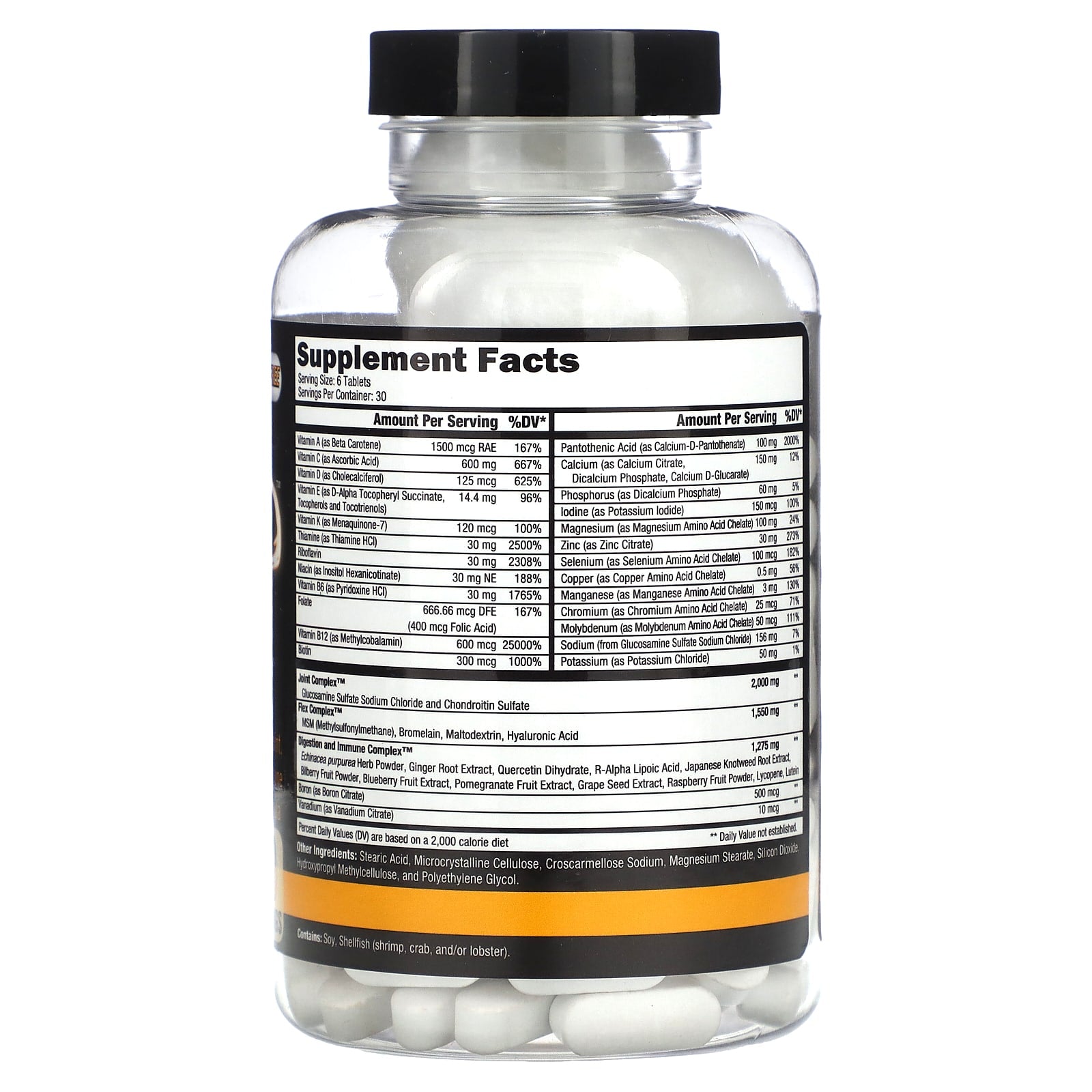 Controlled Labs Orange Triad Multivitamin for Immune & Joint Health - Image 2