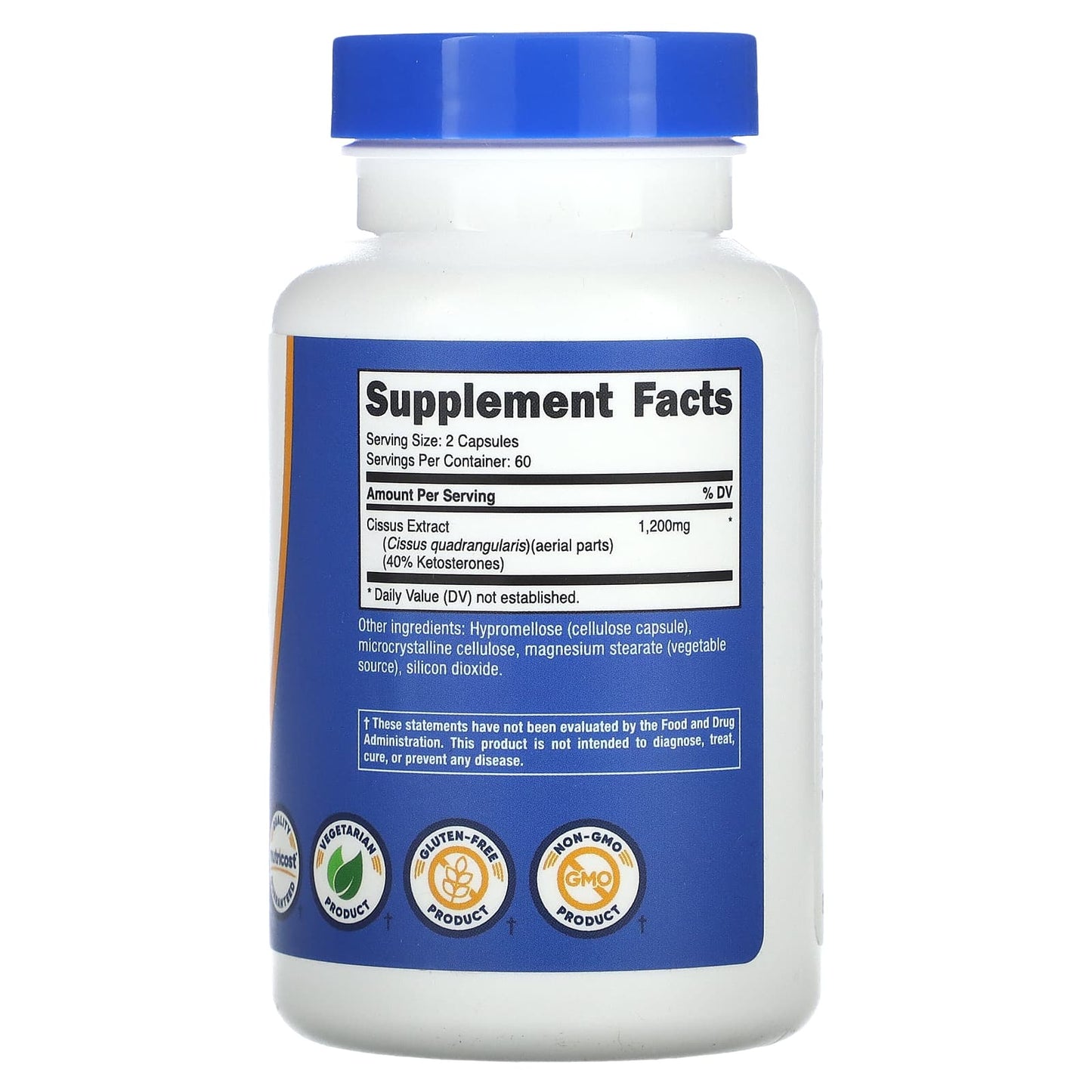 Nutricost, Cissus, 120 Capsules (600 mg per Capsule) - Image 2