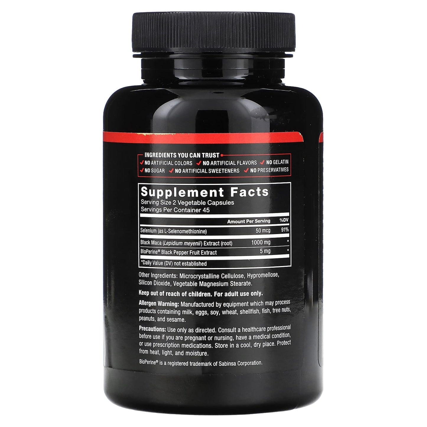 Boost Sex Drive with Black Maca - 90 Capsules by Force Factor - Image 2