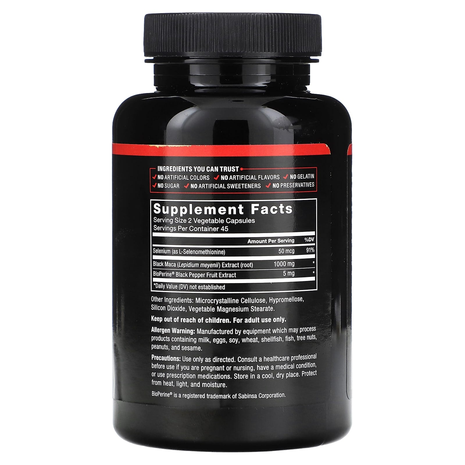 Boost Sex Drive with Black Maca - 90 Capsules by Force Factor - Image 2