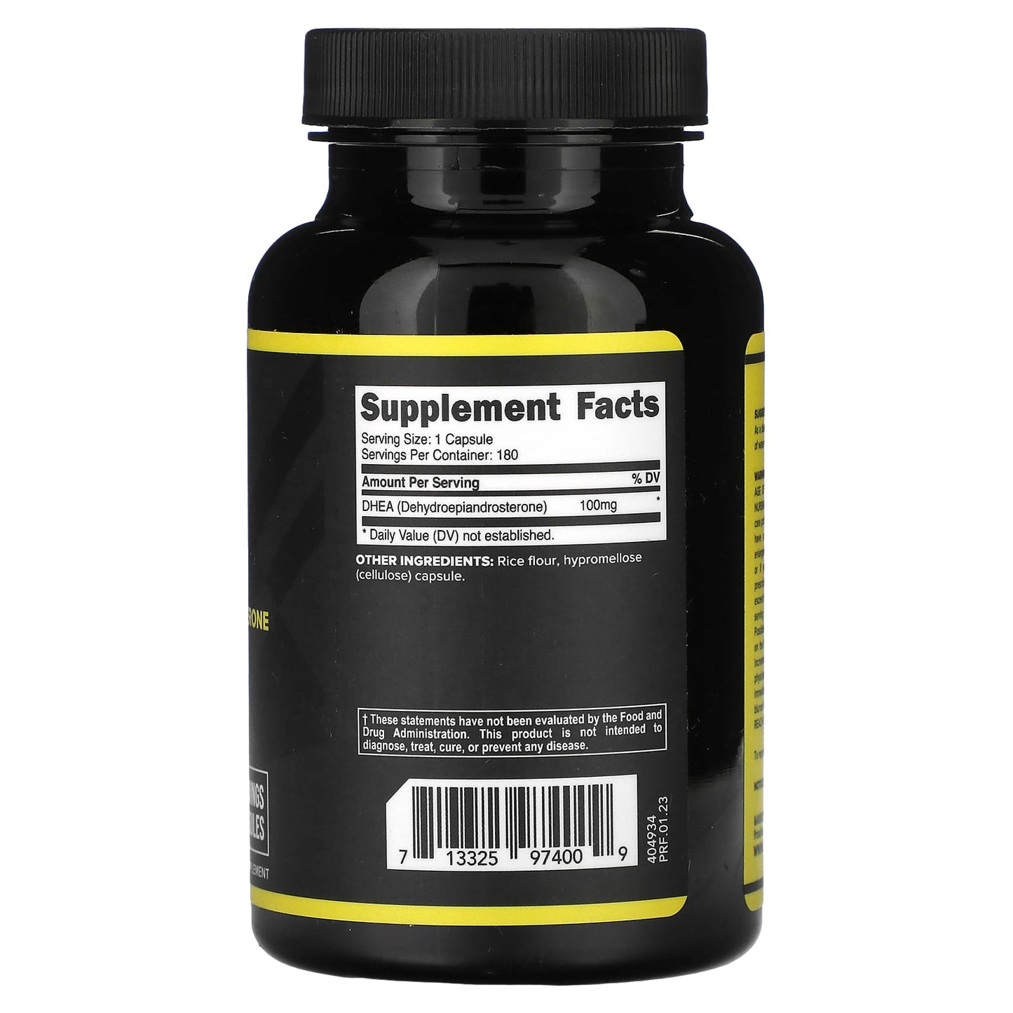 Primaforce, DHEA, 100 mg, 180 Capsules - Image 2