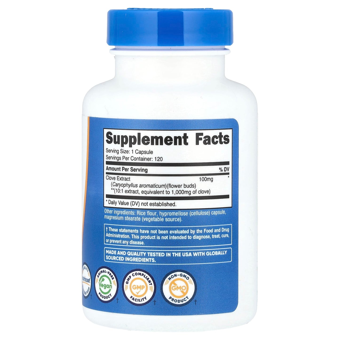 Nutricost, Clove, 1,000 mg, 120 Capsules - Image 2
