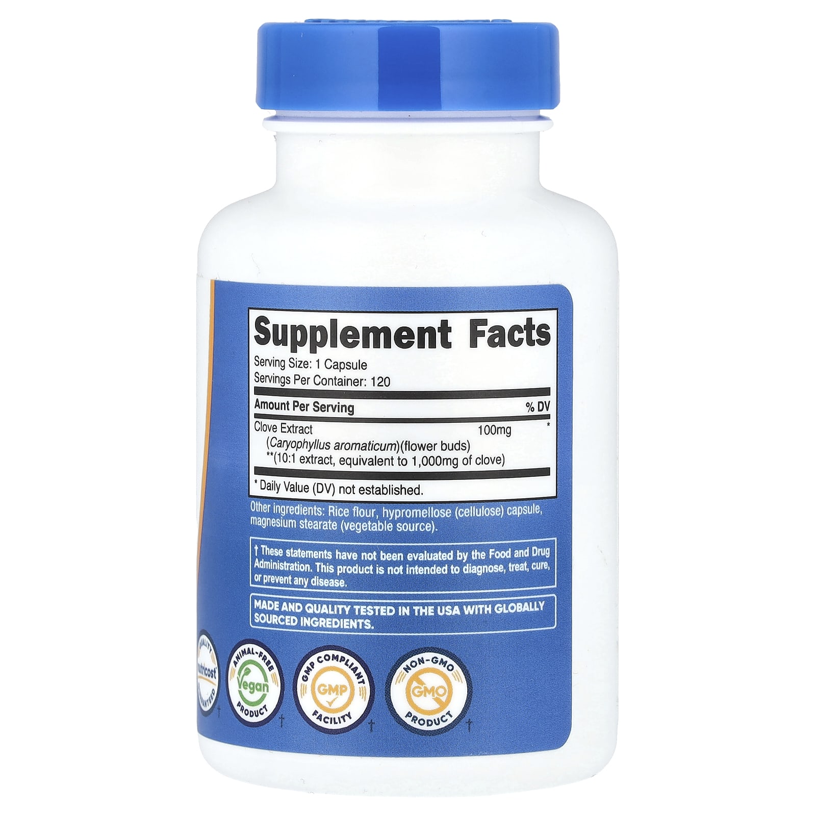 Nutricost, Clove, 1,000 mg, 120 Capsules - Image 2