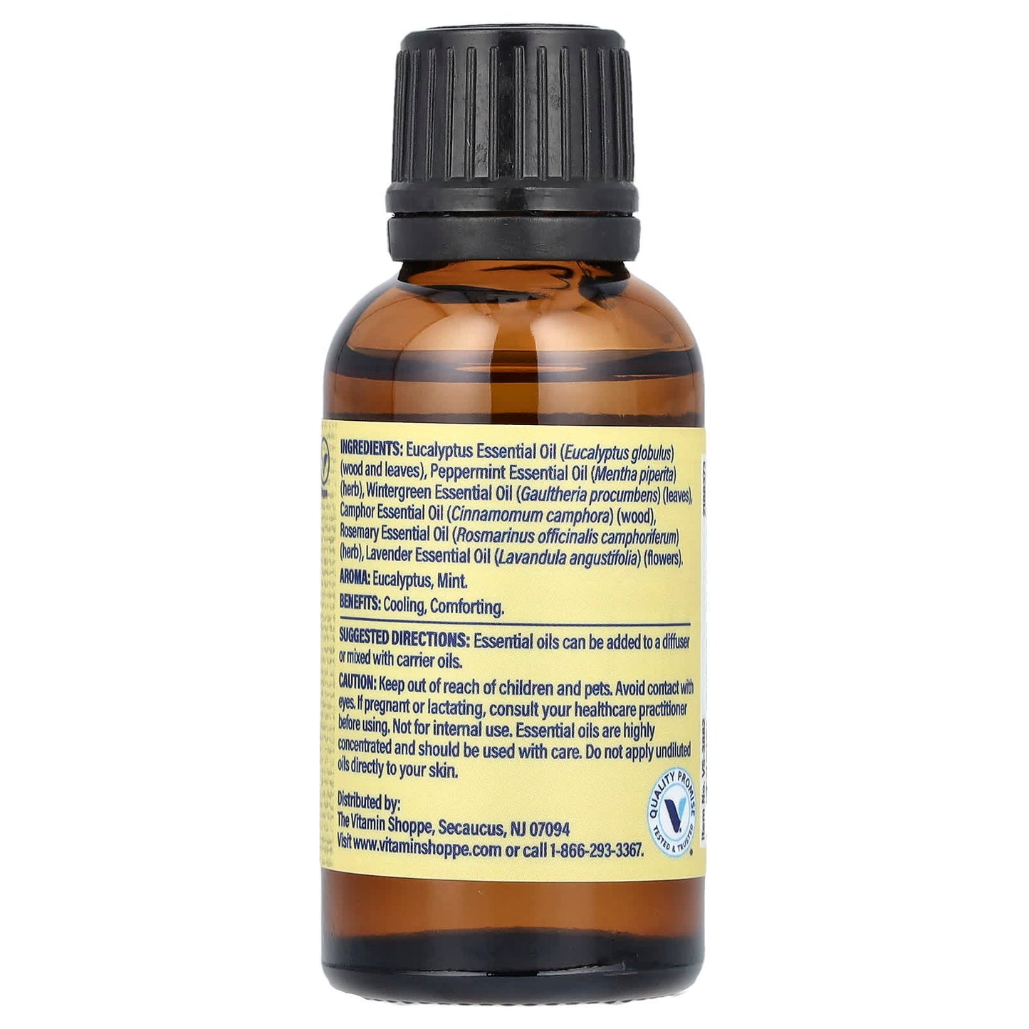 The Vitamin Shoppe, 100% Pure Essential Oil Blend, Tension, 1 fl oz (30 ml) - Image 2