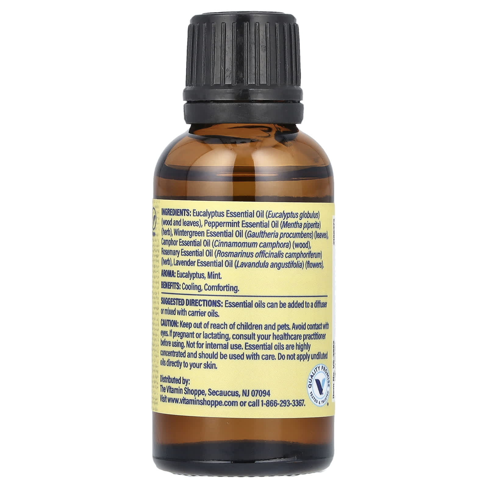 The Vitamin Shoppe, 100% Pure Essential Oil Blend, Tension, 1 fl oz (30 ml) - Image 2