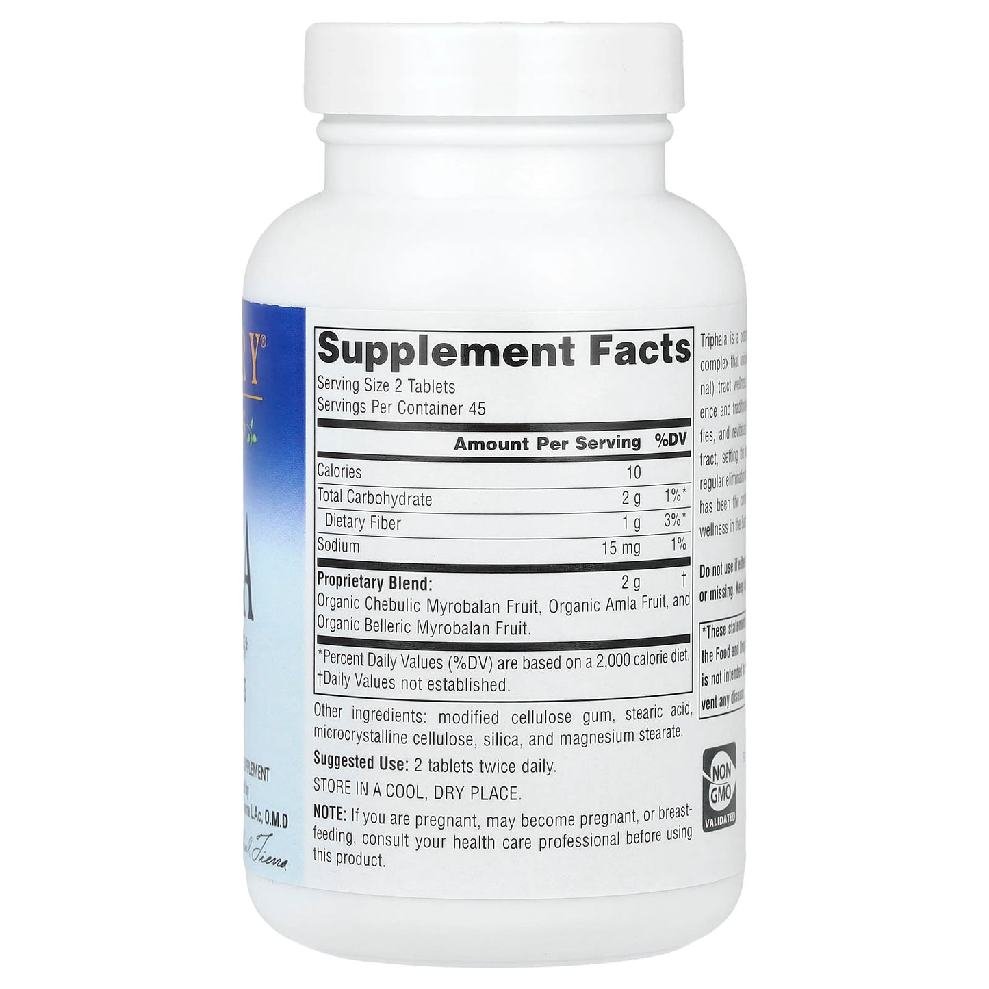 Planetary Herbals, Triphala, 90 Tablets - Image 2