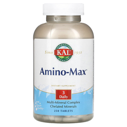 KAL, Amino-Max, 250 Tablets - Image 1