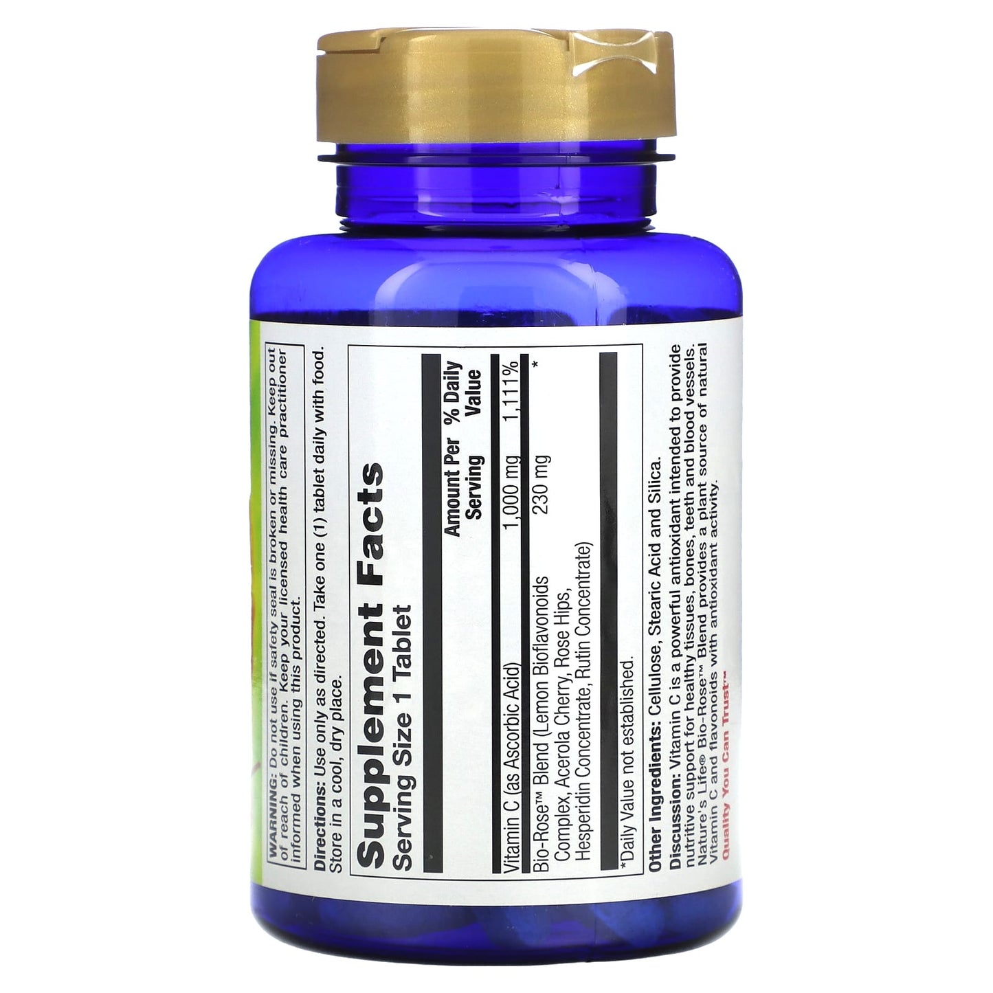 Nature's Life, C-Complex, 1,000 mg, 100 Tablets - Image 2