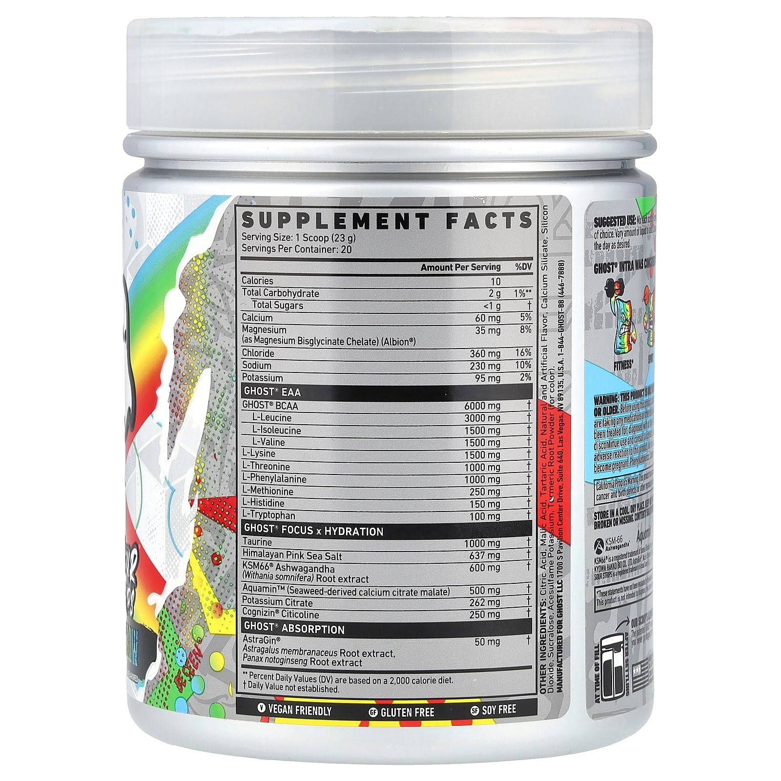 Unlock Endless Energy with Ghost Intra 16.2oz - Image 2