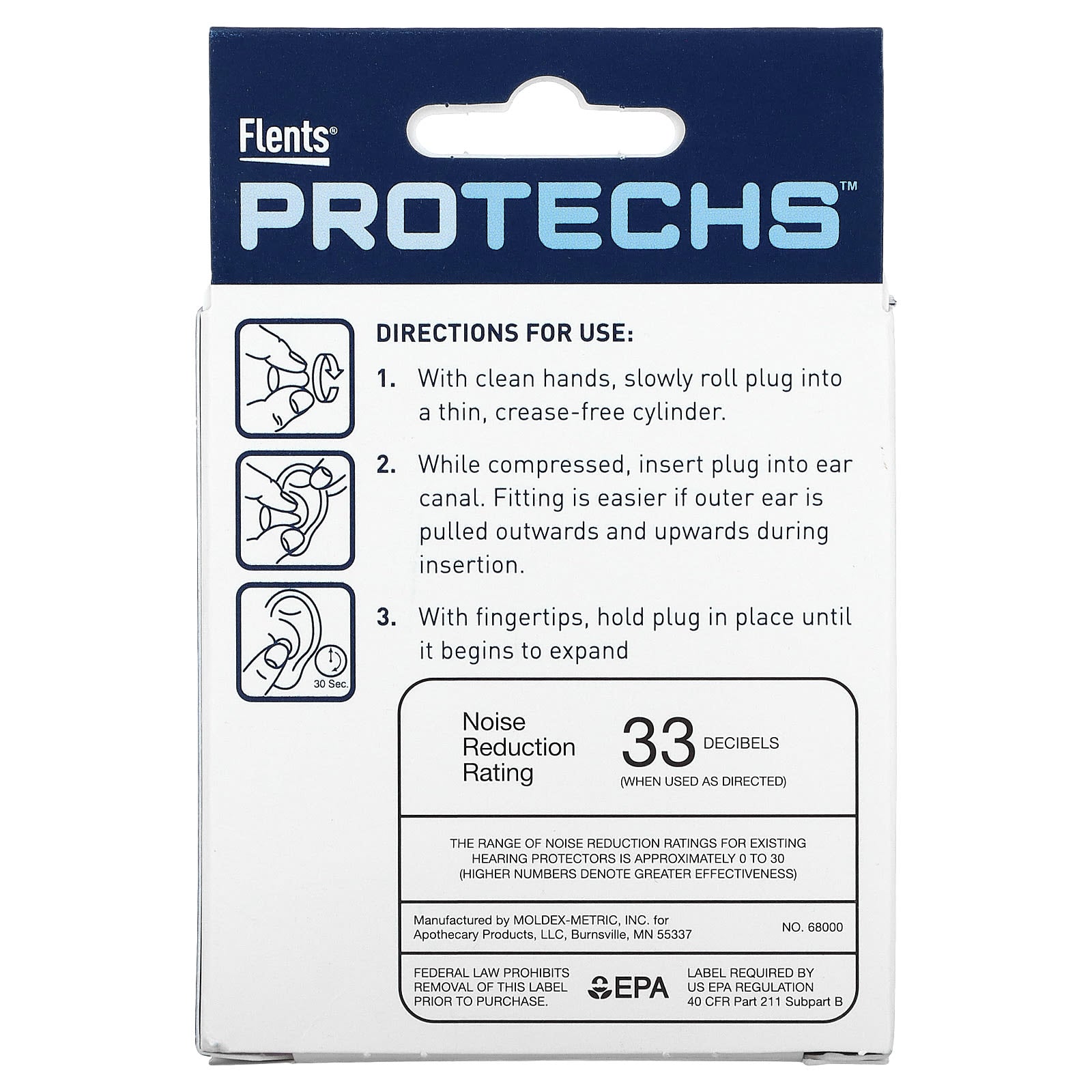 Effective Noise Reduction Ear Plugs by Flents for Comfortable Sleep - Image 2