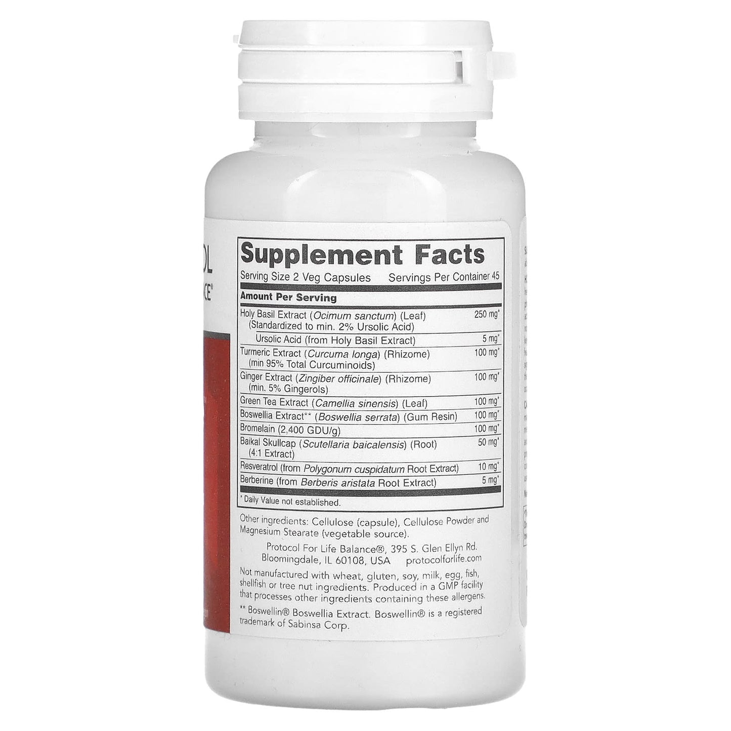 Protocol for Life Balance, D-Flame, 90 Veg Capsules - Image 2