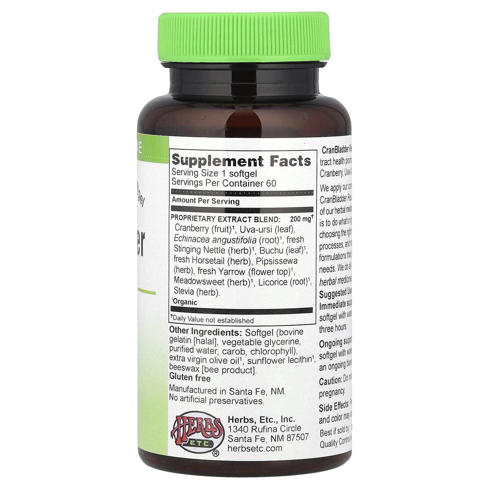 CranBladder ReLeaf® - Urinary Tract Support with Cranberry & Herbs - Image 2