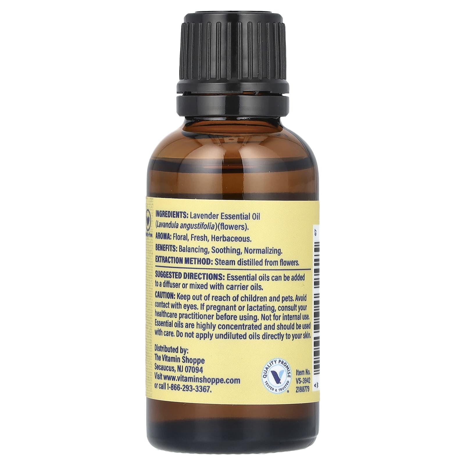 The Vitamin Shoppe, 100% Pure Essential Oil, Lavender, 1 fl oz (30 ml) - Image 2