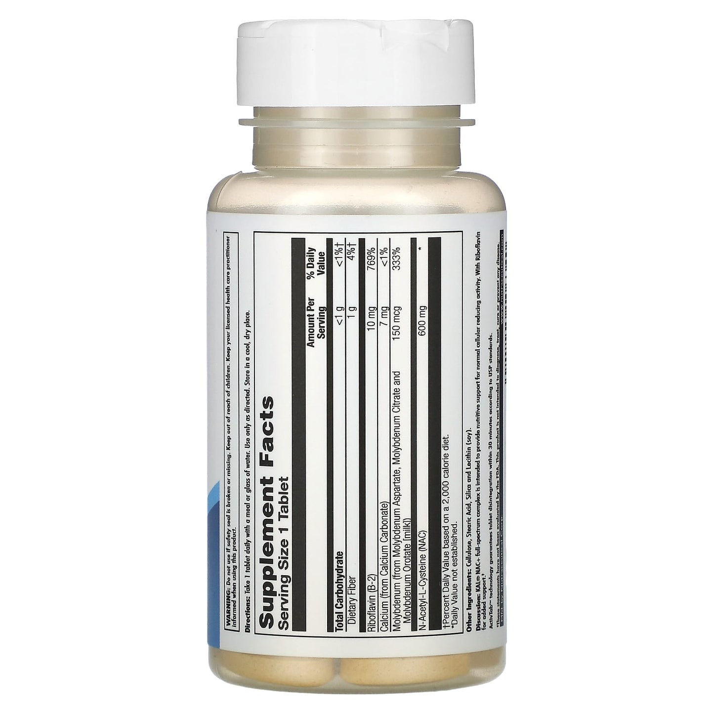Boost Cellular Health with KAL NAC+ 600mg, Non-GMO Tablets - Image 2