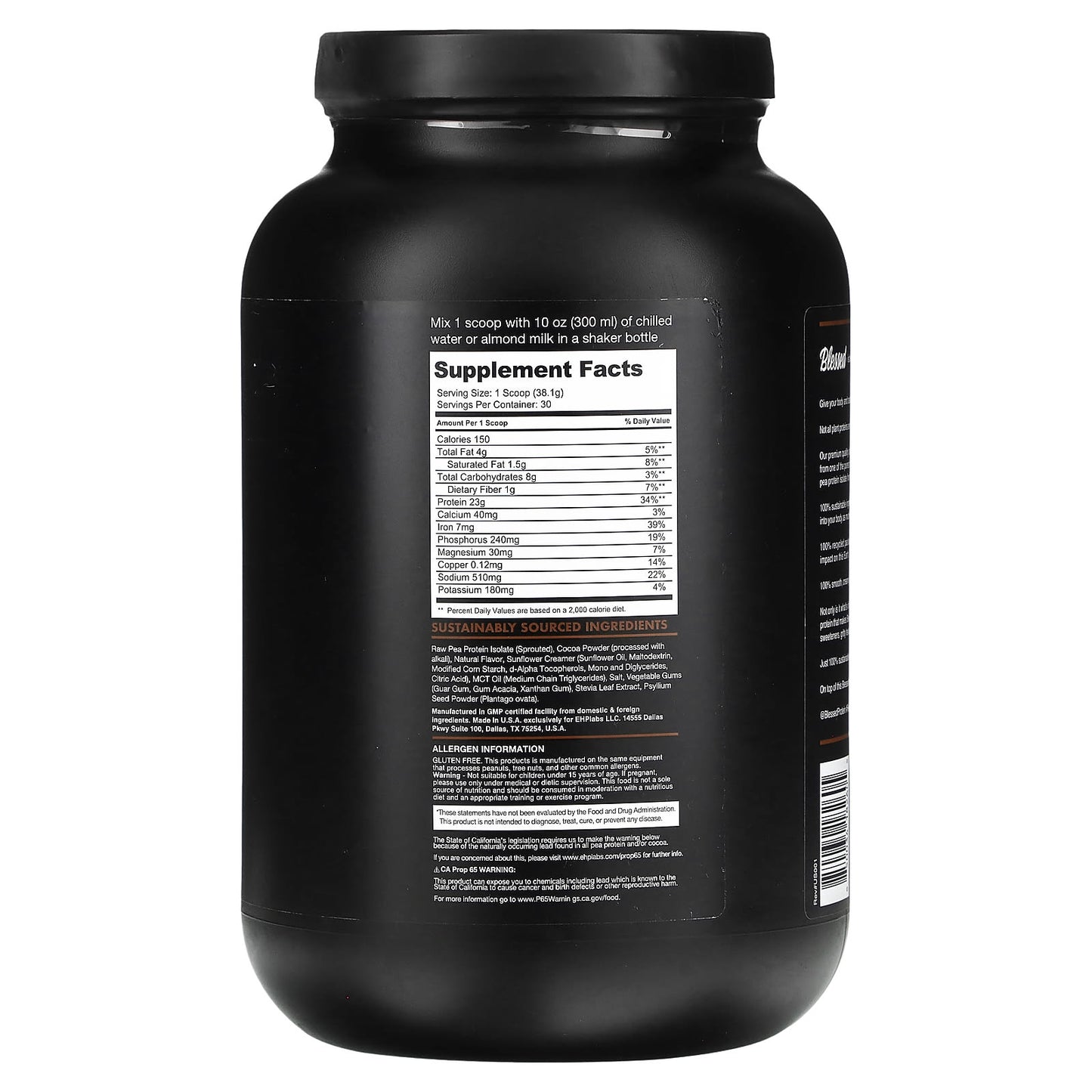 Delicious Plant-Based Protein Powder | 23g Protein Per Serving - Image 2