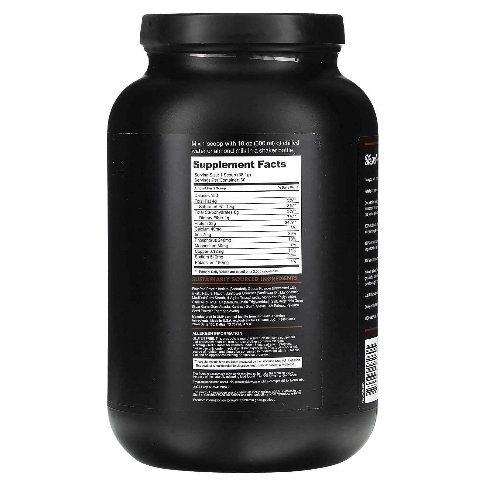 Delicious Plant-Based Protein Powder | 23g Protein Per Serving - Image 2