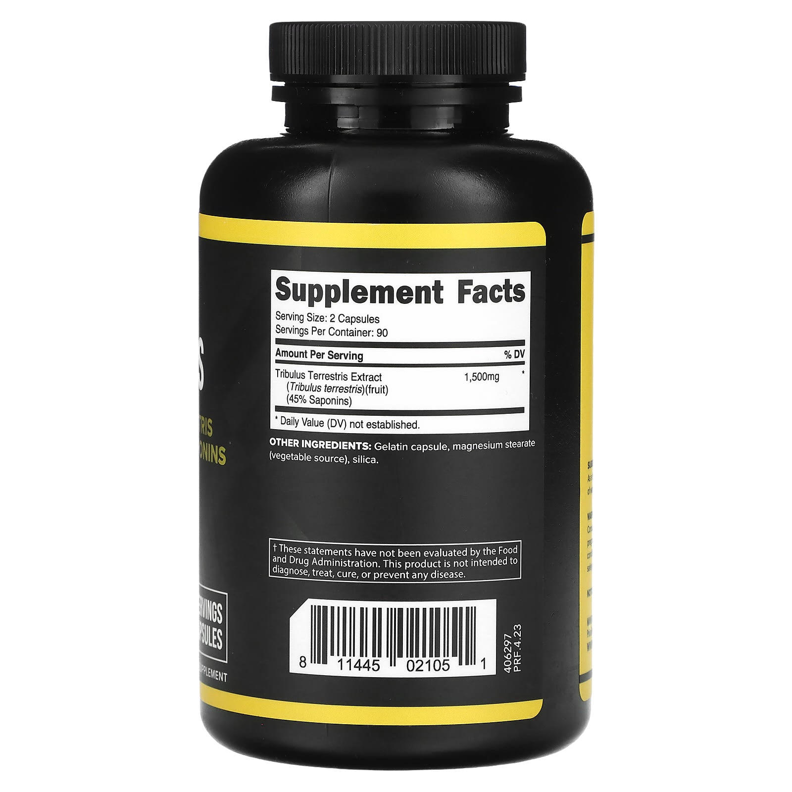 Primaforce, Tribulus, 180 Capsules (750 mg per Capsule) - Image 2