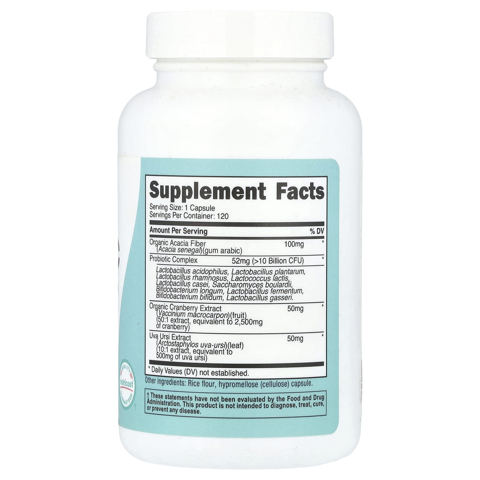 Nutricost, Women, Probiotic, >10 Billion CFU, 120 Capsules - Image 2