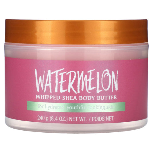 Tree Hut, Whipped Shea Body Butter, Watermelon, 8.4 oz (240 g) - Image 1