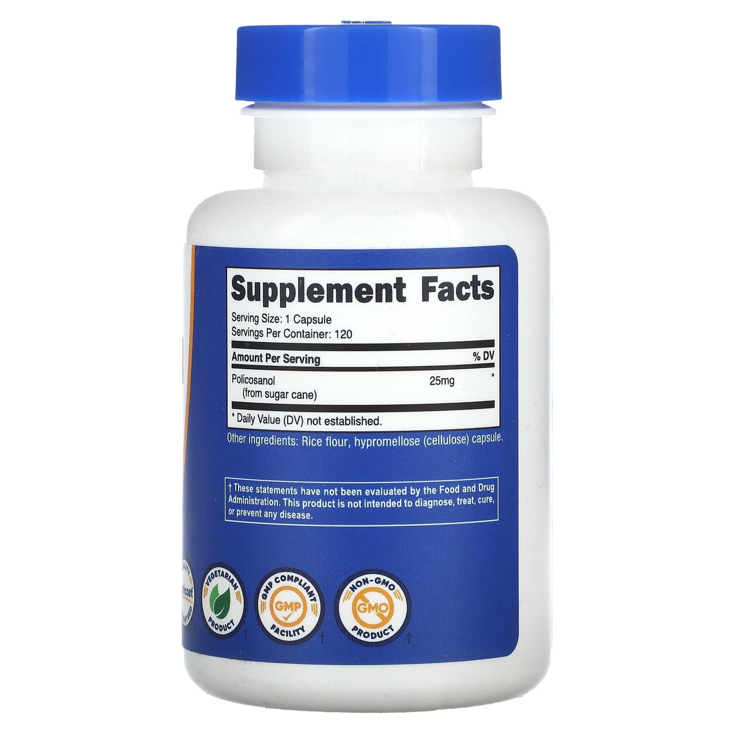 Nutricost, Policosanol, 25 mg, 120 Capsules - Image 2