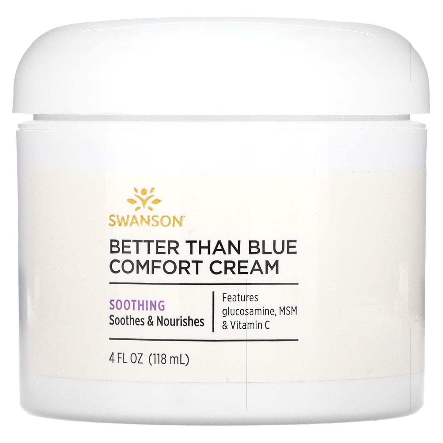 Swanson, Better Than Blue Comfort Cream, 4 fl oz (118 ml) - Image 1