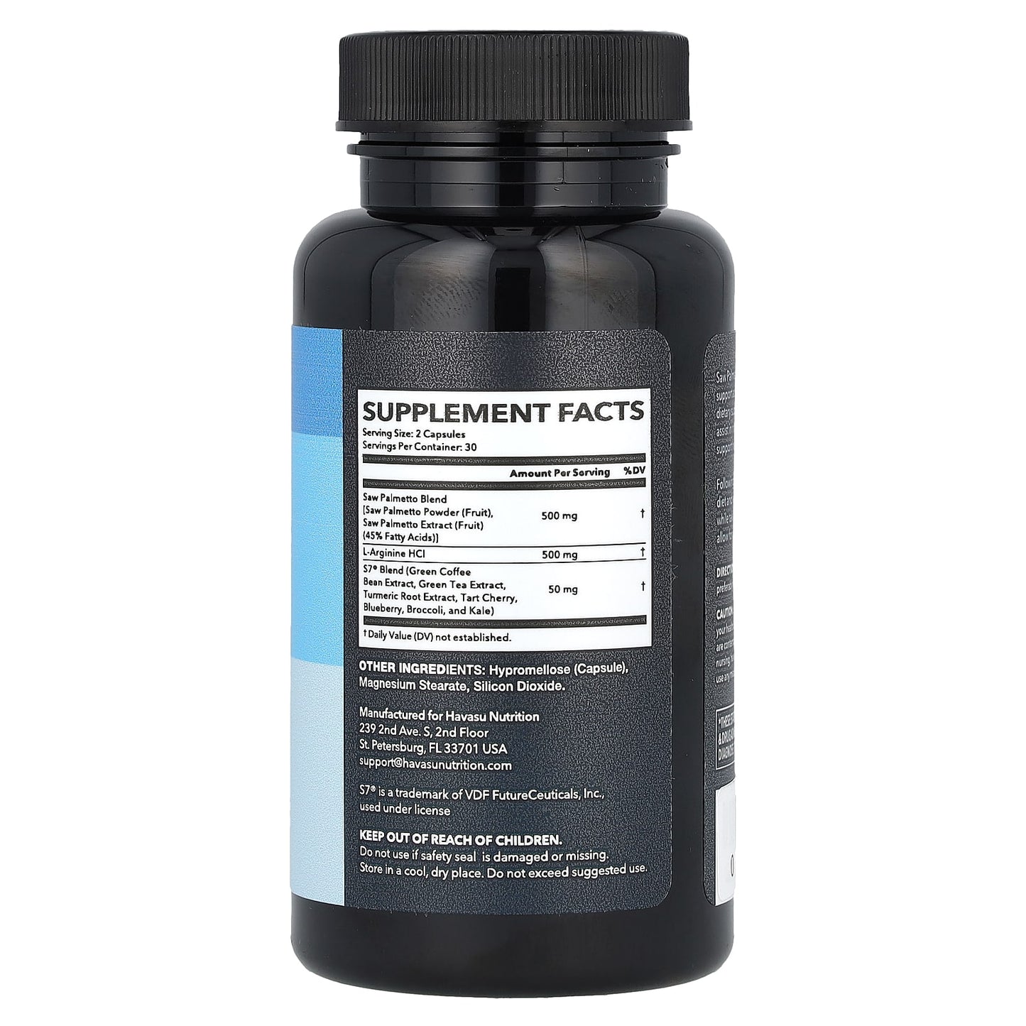 Support Active Male Health with Saw Palmetto & L-Arginine - 60 Capsules - Image 2