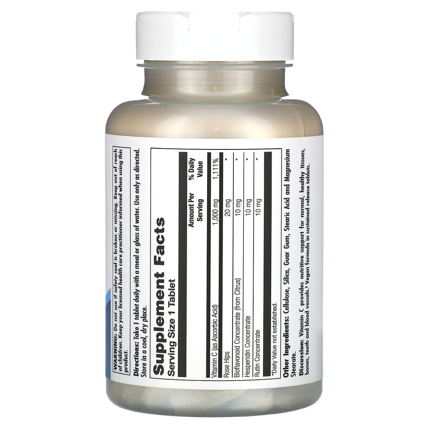 KAL, C 1000+ Sustainable Release, 100 Tablets - Image 2