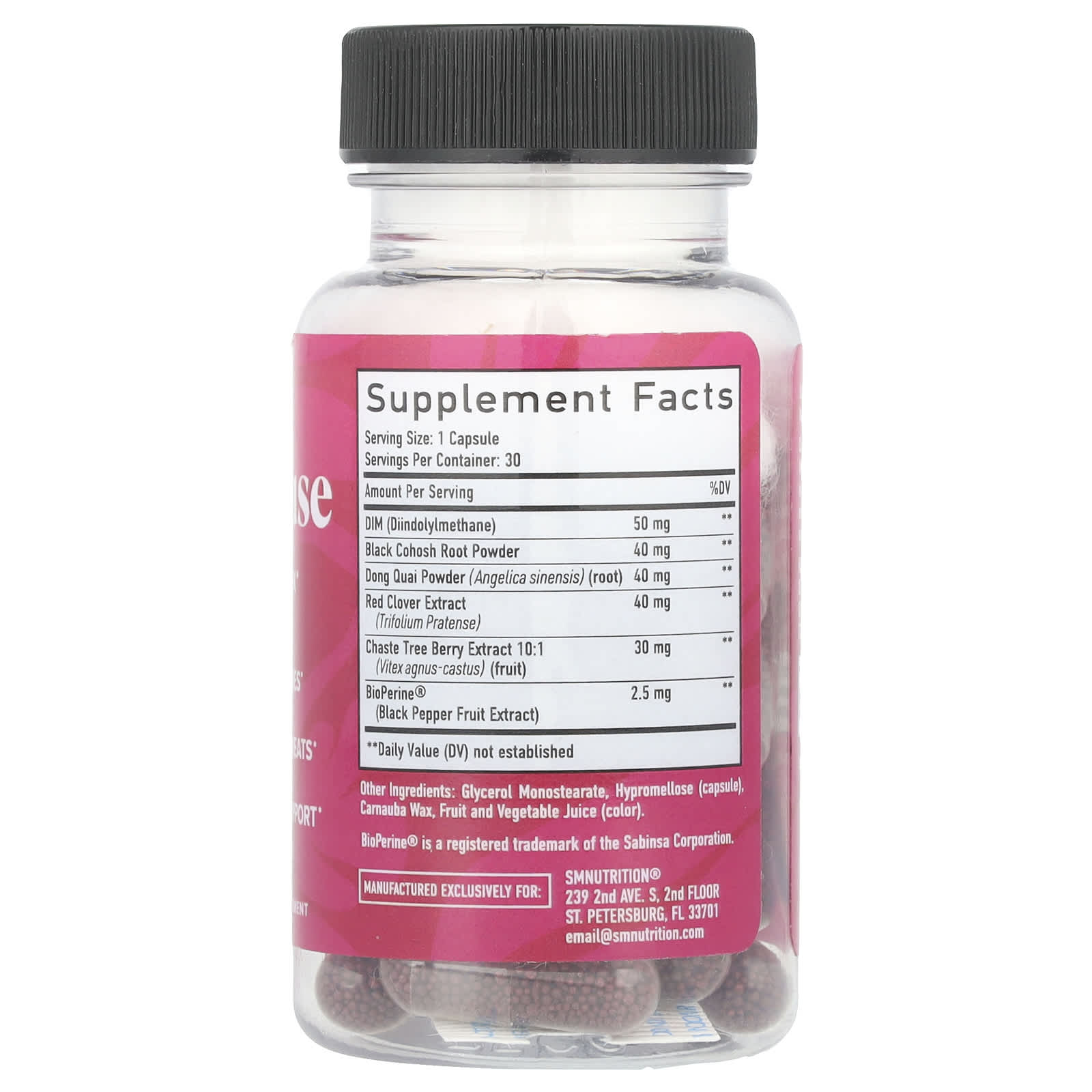 SMNutrition, Menopause Support Complex , 30 Capsules - Image 2