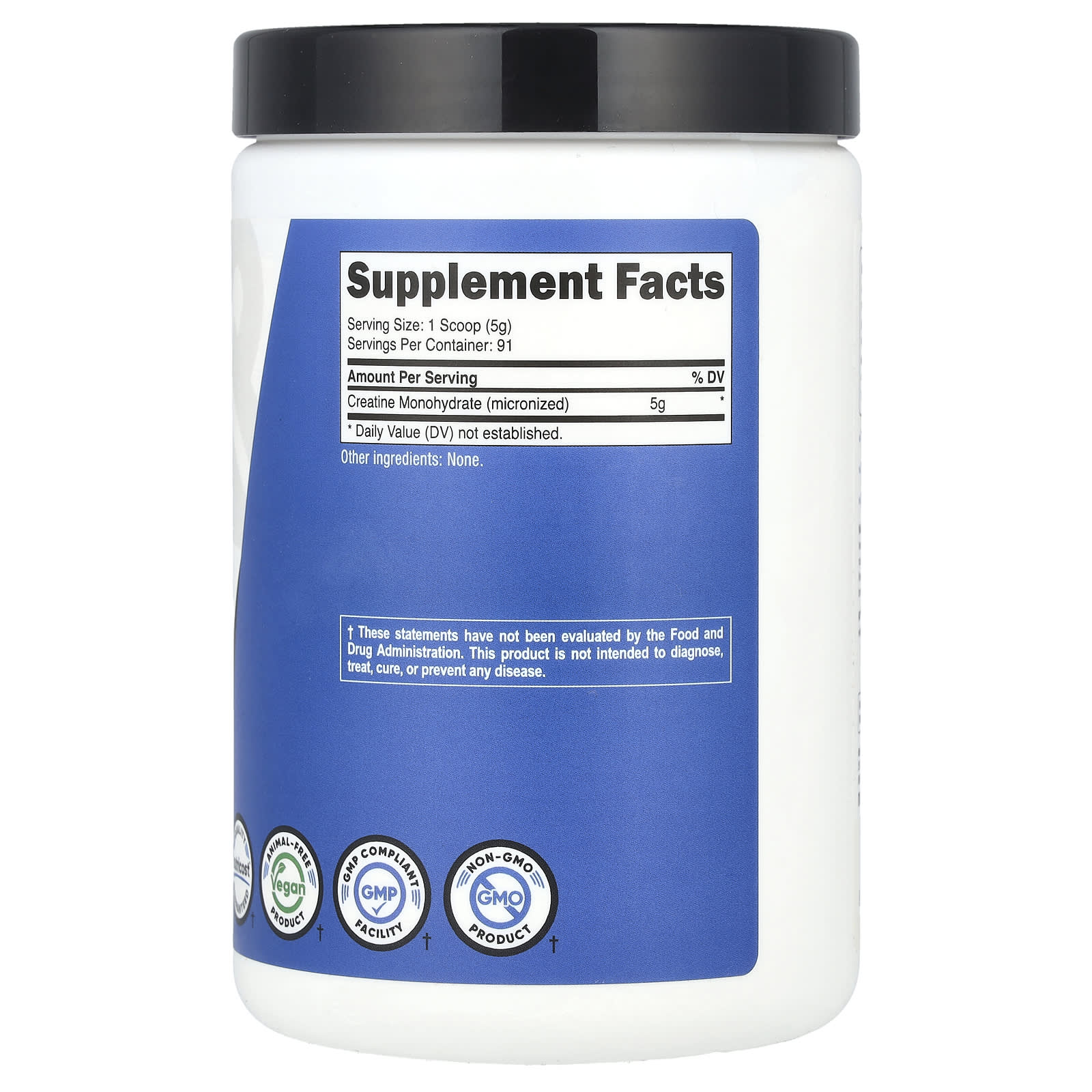 Nutricost, Performance, Creatine Monohydrate, Unflavored, 1 lb (454 g) - Image 2