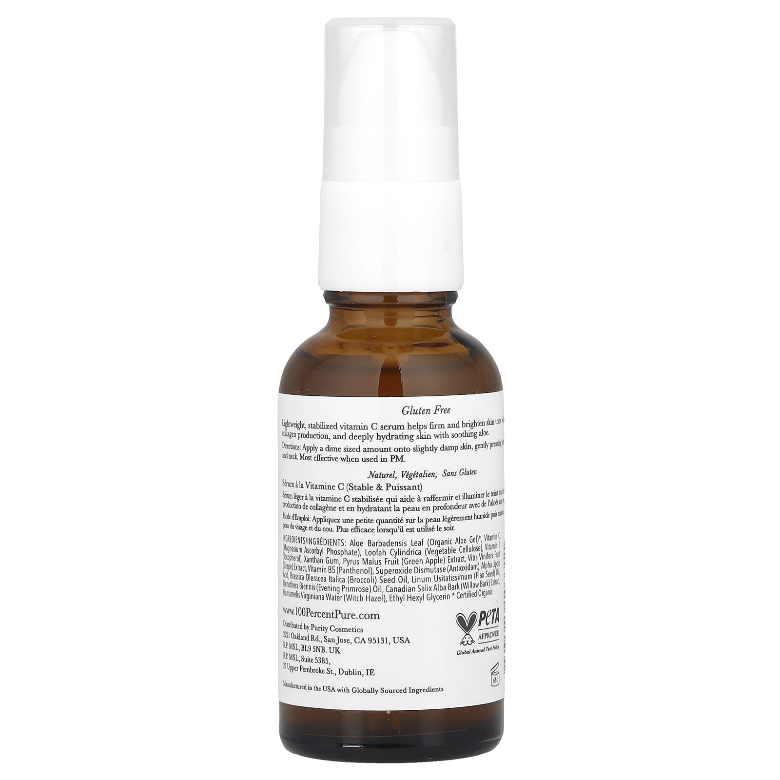 Natural Vitamin C Serum for Brighter, Fitter Skin - 1 fl oz (30 ml) - Image 2