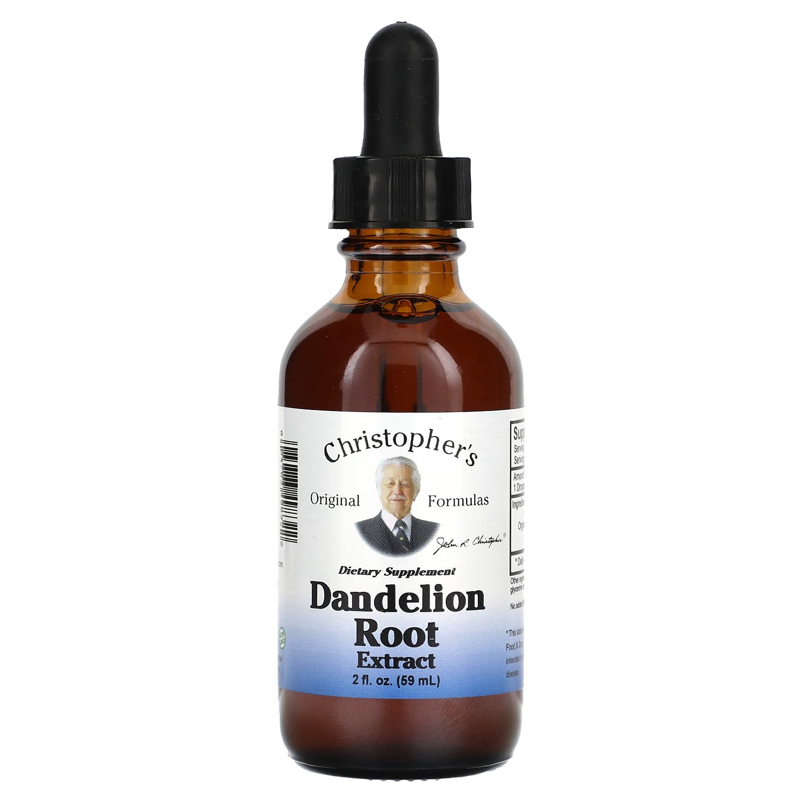 Organic Dandelion Root Extract Supplement by Christopher's Original Formulas - Image 1