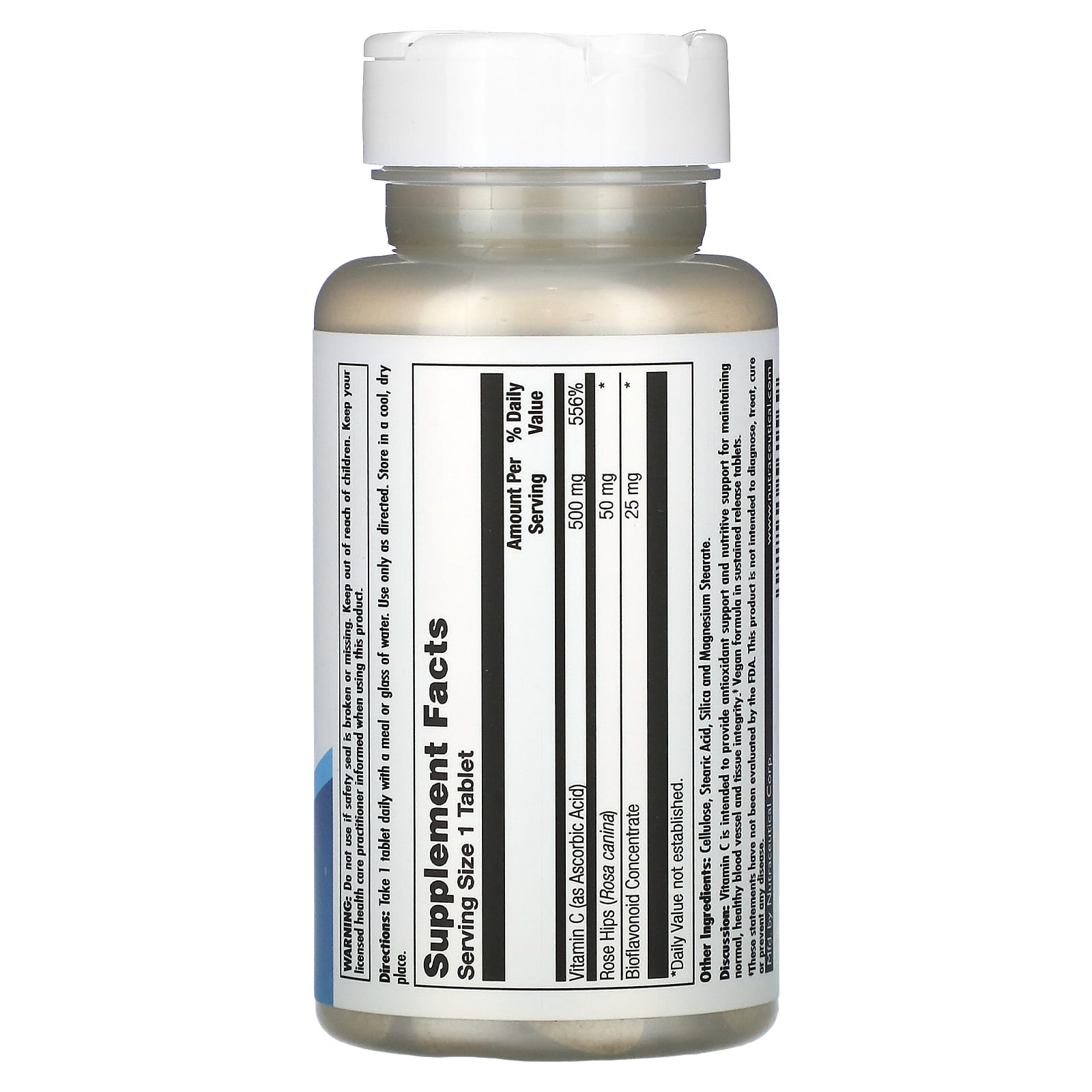 Boost Immune System with KAL C 500 + Rose Hips, 100 Tablets - Image 2