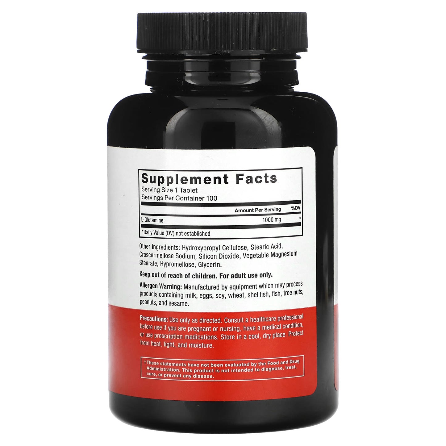 Boost Immunity & Muscle Function with Force Factor L-Glutamine Tablets - Image 2