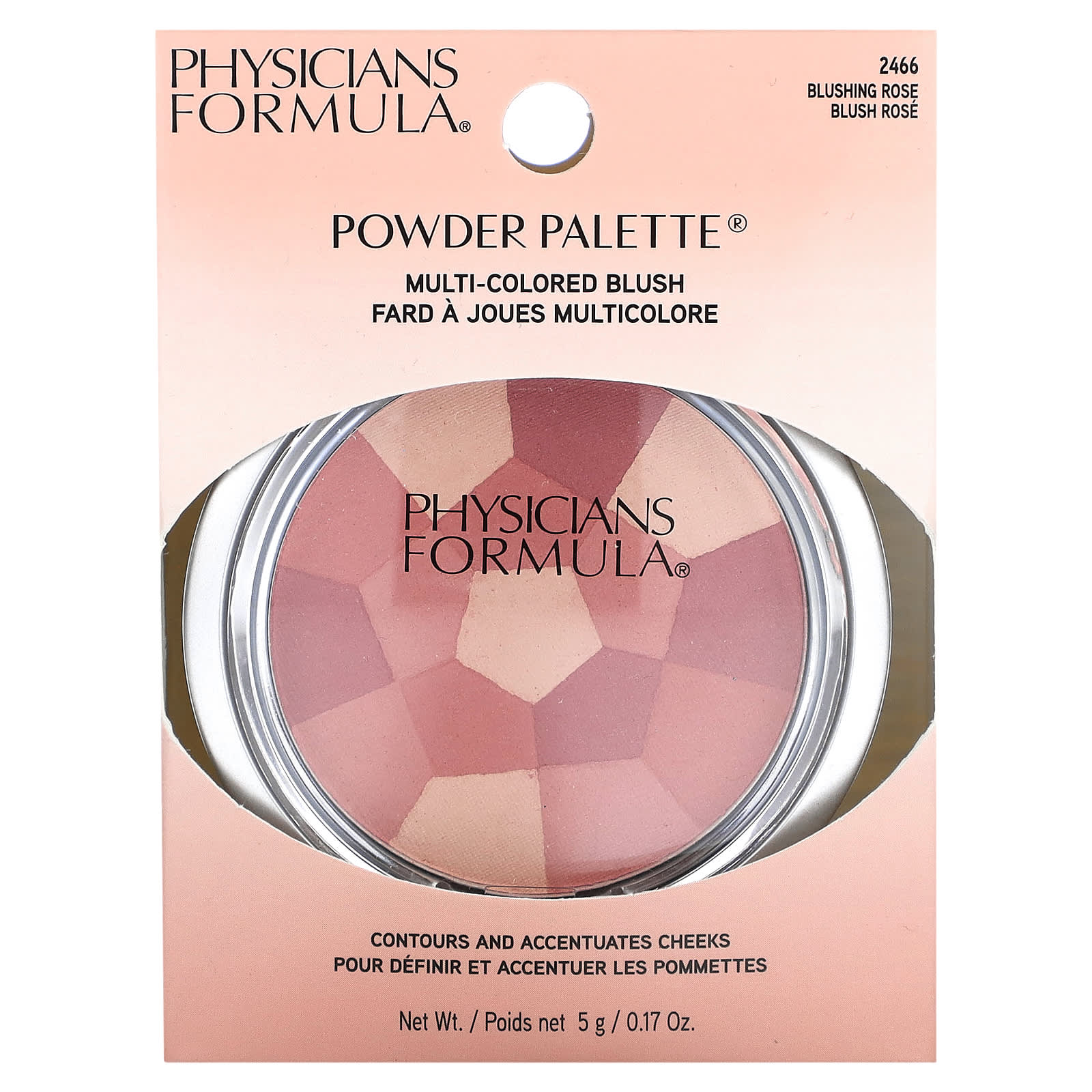 Physicians Formula, Powder Palette, Multi-Colored Blush, 2466 Blushing Rose, 0.17 oz (5 g) - Image 2