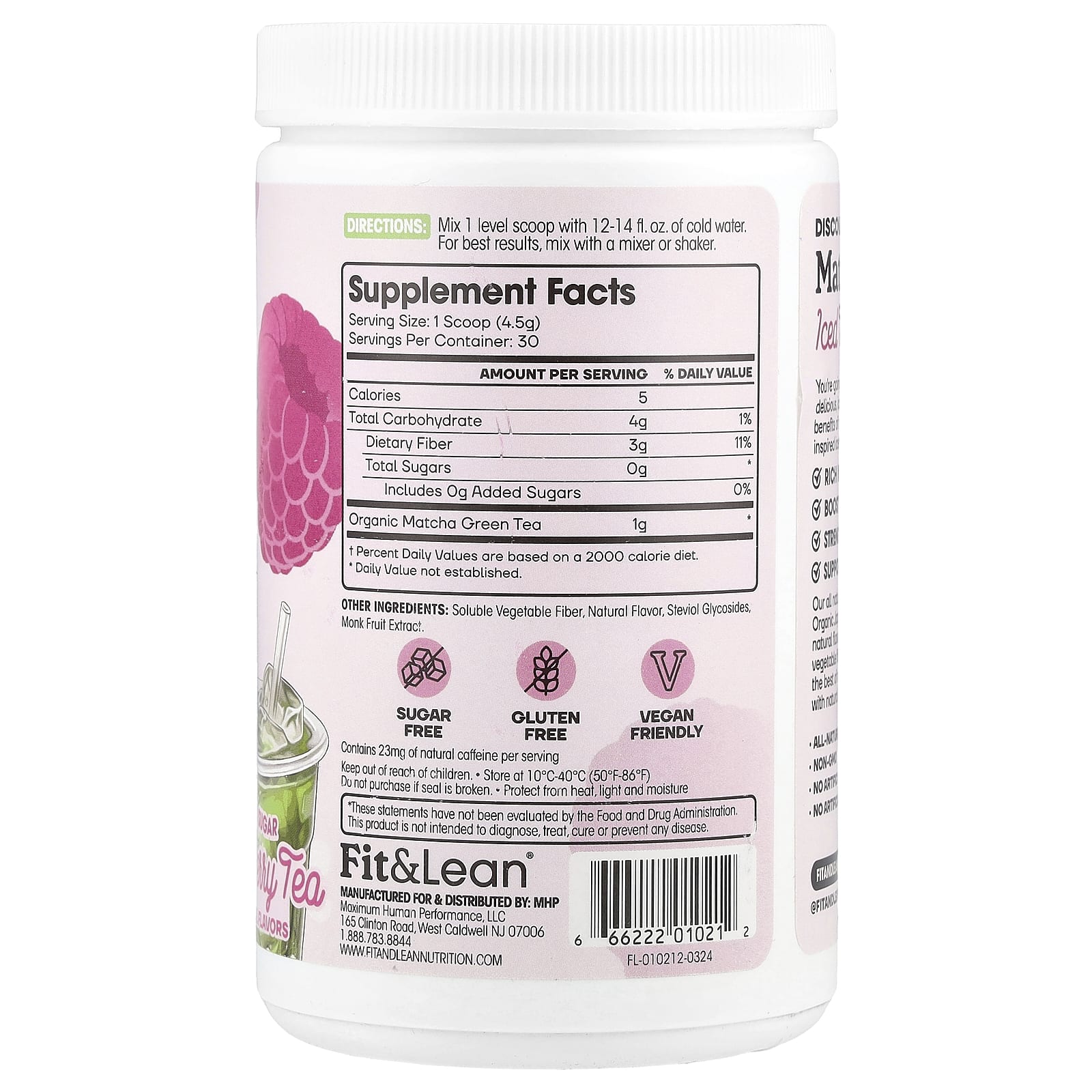 Boost Energy & Focus with Matcha Amore Iced Tea - Fit & Lean - Image 2