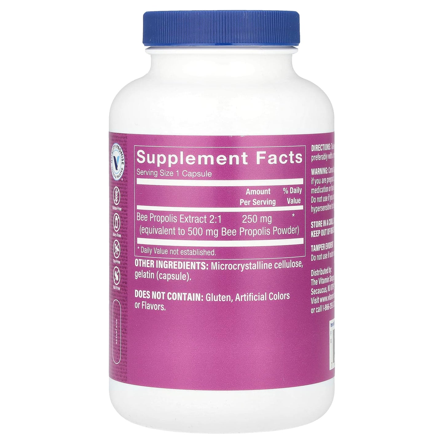 The Vitamin Shoppe, Bee Propolis Extract, 250 mg, 300 Capsules - Image 2